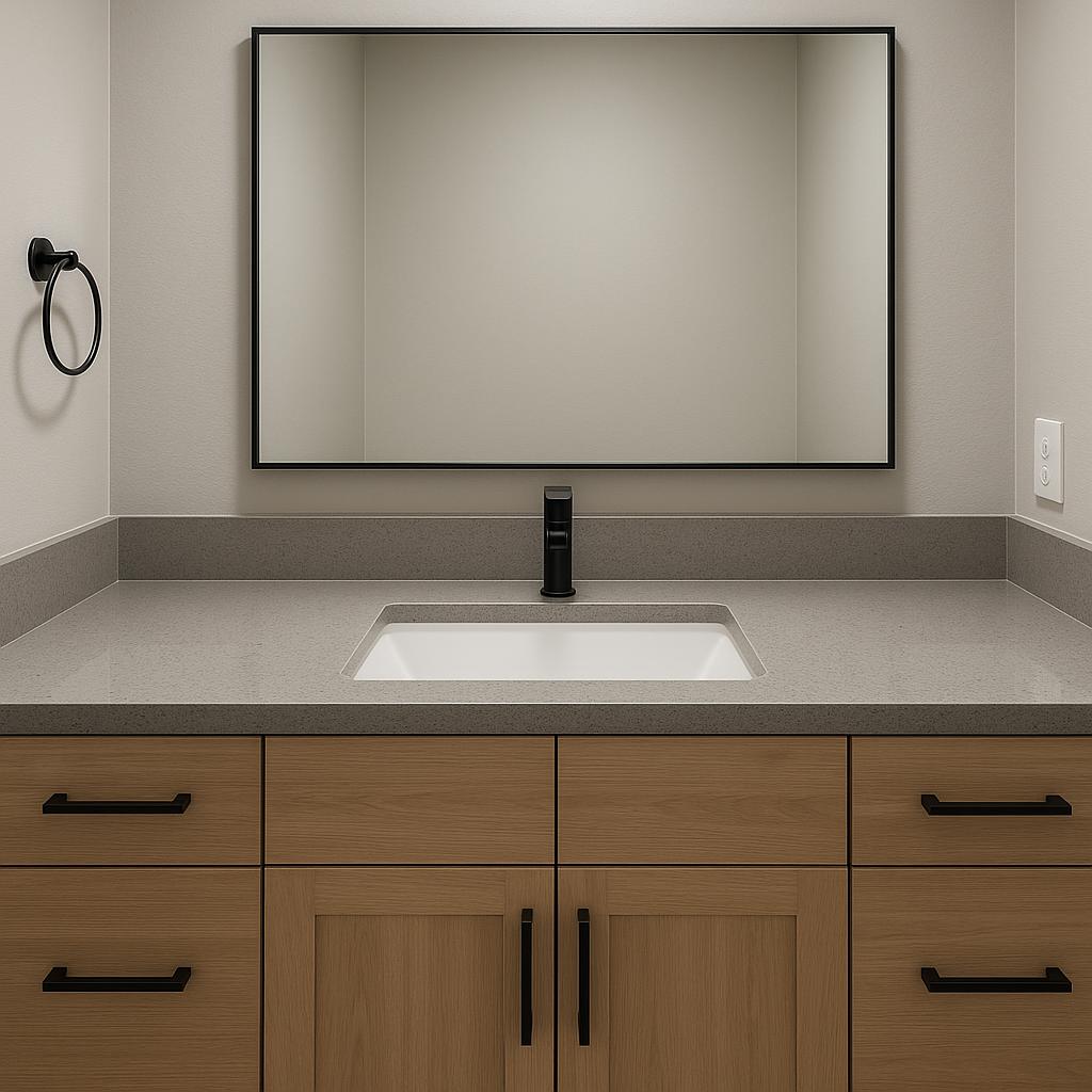 Grey Quartz Bath